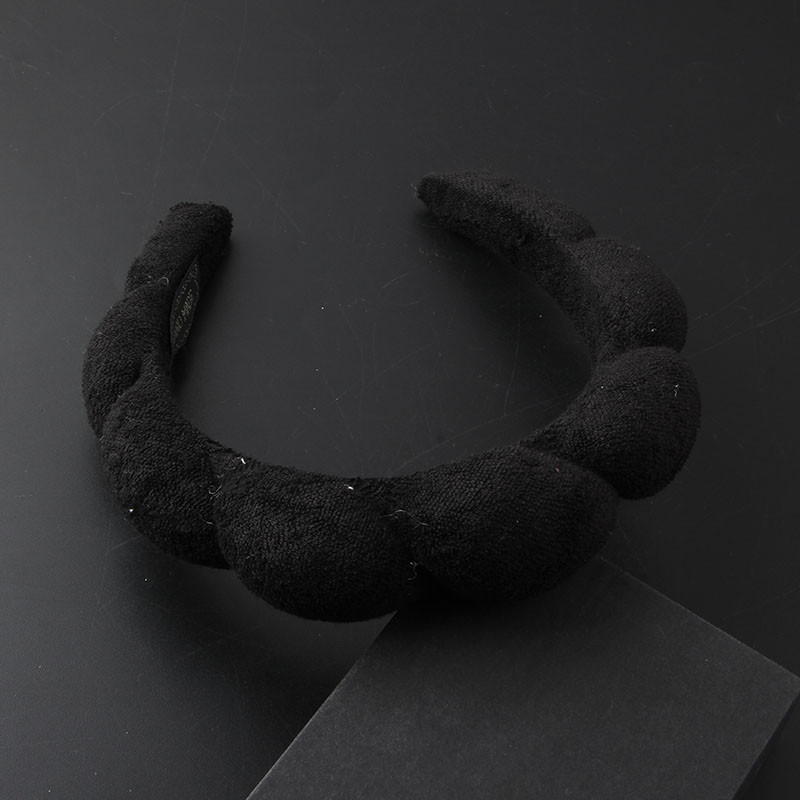 Naujas rožinis mėlynas galvos apdangalas Velvet Twist Sponge Girls Plaukų juosta Vestuviniai galvos apdangalai Moteriški nuotakų plaukų priedai Paprasti 236