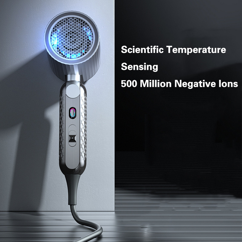 Lehtedeta föön Uus professionaal koos lendava kinnitusega Negative Ionic Premium Föönid Salon Style Tool фен для волос