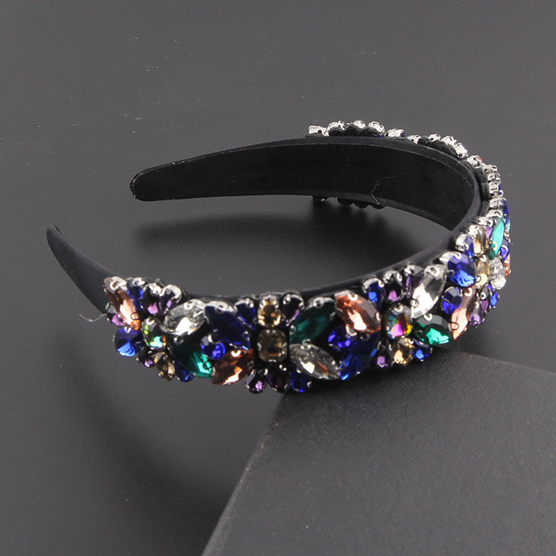 Ručno rađena vintage boemska ukrasa za glavu s kristalnim kamenčićima, tijara s cvijetom, luksuzni dodaci za pokrivanje glave za žensko vjenčanje595