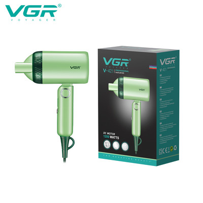 VGR Hair Dryer Machine Professional Hair Dryer Κομμωτήριο για οικιακή χρήση Anion Thermostatic Overheating Protection V-421