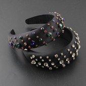 Uus kivist peapael Roheline kristall juuksepael barokk luksuslik rõngaspael naistele pulmade juuste aksessuaarid 1014