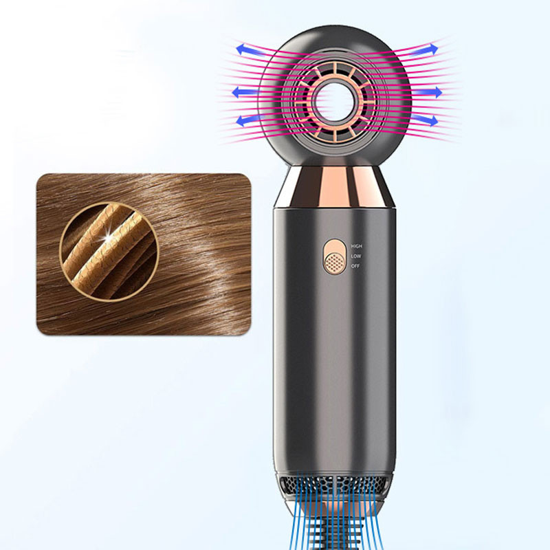 Profesionalno putno električno sušilo za kosu s konstantnom temperaturom i alatom za brzo oblikovanje kose
