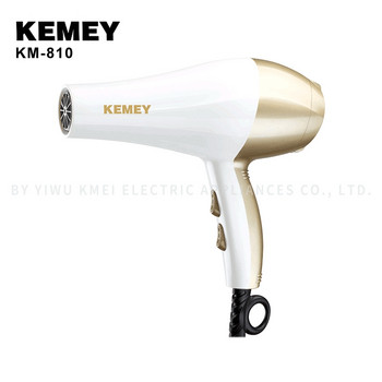 Електрически сешоар Професионален салон KEMEY Km-810 Дамски акумулаторен салонен сешоар за пътуване