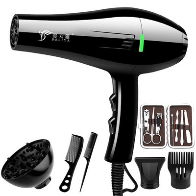 Otthoni Fodrász Professzionális Hajszárító, Nagy teljesítményű, Hideg és Meleg, Állandó hőmérséklet, Gyors formázás, Csendes Hajszárító