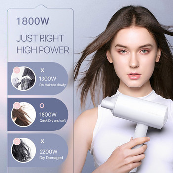 ENCHEN Air5 Electric Hairdryer Home High-Powered 1800W Hair Care Mini-type Portable Constant Temperature