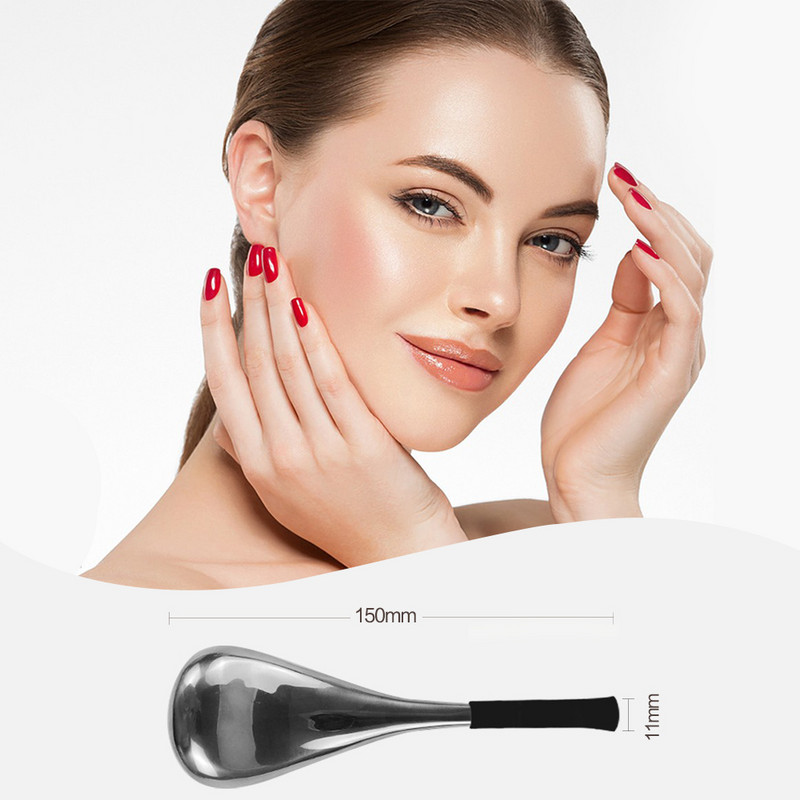 Jäägloobused näole 2 tk Luksuslikud roosakuldsed krüopulgad Näorull Külma ja kuumuse leevendamiseks Ilu näomassaaži tööriistad Sünnipäevakingitus