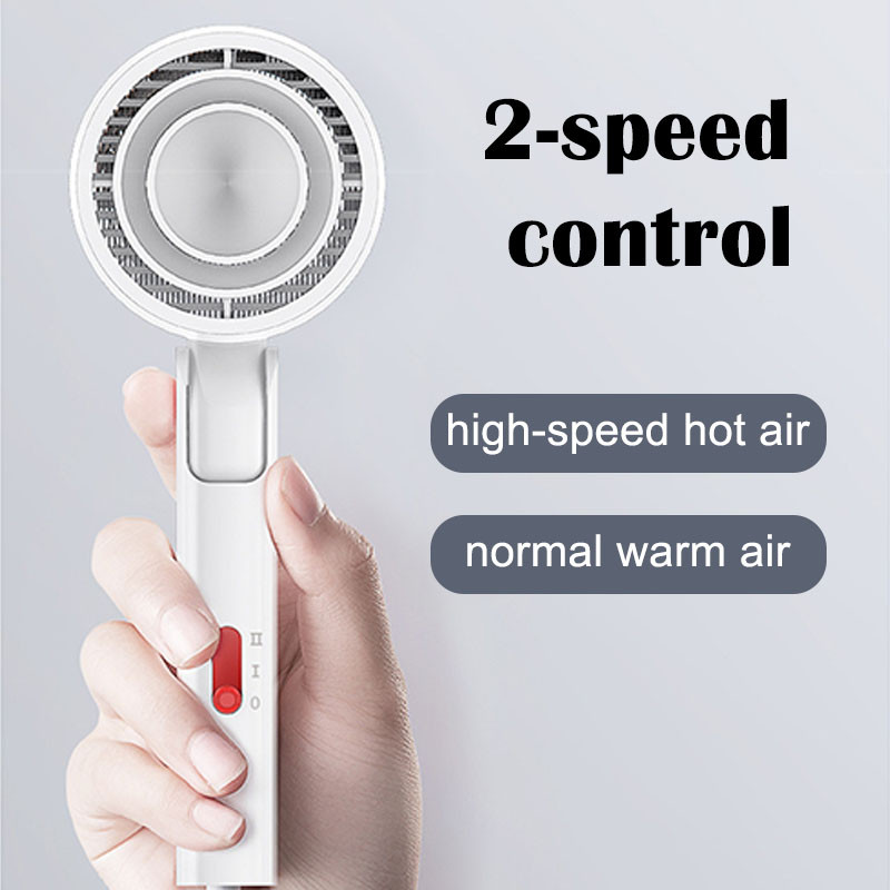 1300W Mini brzosušeći kućanski 220V sklopivi prijenosni utikač Vrući hladni vjetar Profesionalno sušilo za kosu s negativnim ionima Za frizerski salon