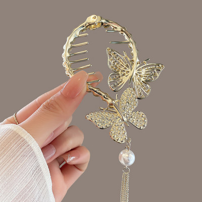 vodeni dijamant biser kićanka leptir kopča za kosu ženski leđa mozak žlica lopta glava posuda kosa artefakt