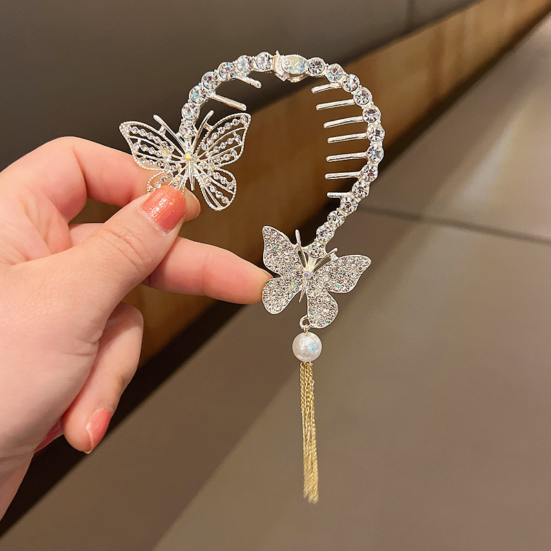 vodeni dijamant biser kićanka leptir kopča za kosu ženski leđa mozak žlica lopta glava posuda kosa artefakt