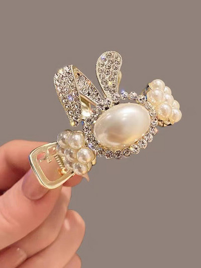 Nové skladacie sponky do vlasov s králikmi a ušami, roztomilé vysoké sponky do vlasov s pevným nástrojom, uchopenie sponky do vlasov, dámske viazané vlasy, klobúk, vlasové doplnky