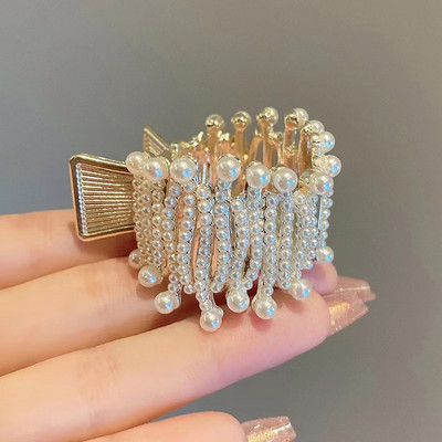 Nova metalna visoka kopča s malim držačem Alat za pričvršćivanje kopča za kosu mala vrhunska kopča za morski pas protiv opuštanja kopča za kosu Pokrivala