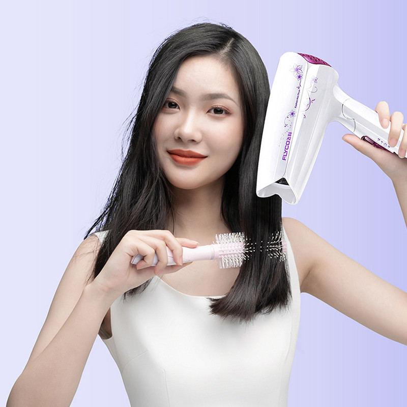 FLYCO föön majapidamisföön Kütte- ja jahutusõhuga föön Kodumasinad Suure võimsusega kuum tuul Madal müratase