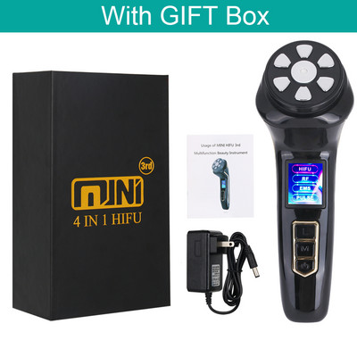 Mini Hifu 3. näo raadiosageduslik masseerija EMS PULSE näo kortsudevastane nahka pinguldav kõrgsageduslik nägu tõstev ilumasin