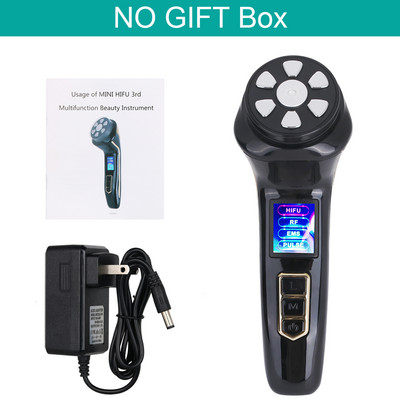 Mini Hifu 3. näo raadiosageduslik masseerija EMS PULSE näo kortsudevastane nahka pinguldav kõrgsageduslik nägu tõstev ilumasin