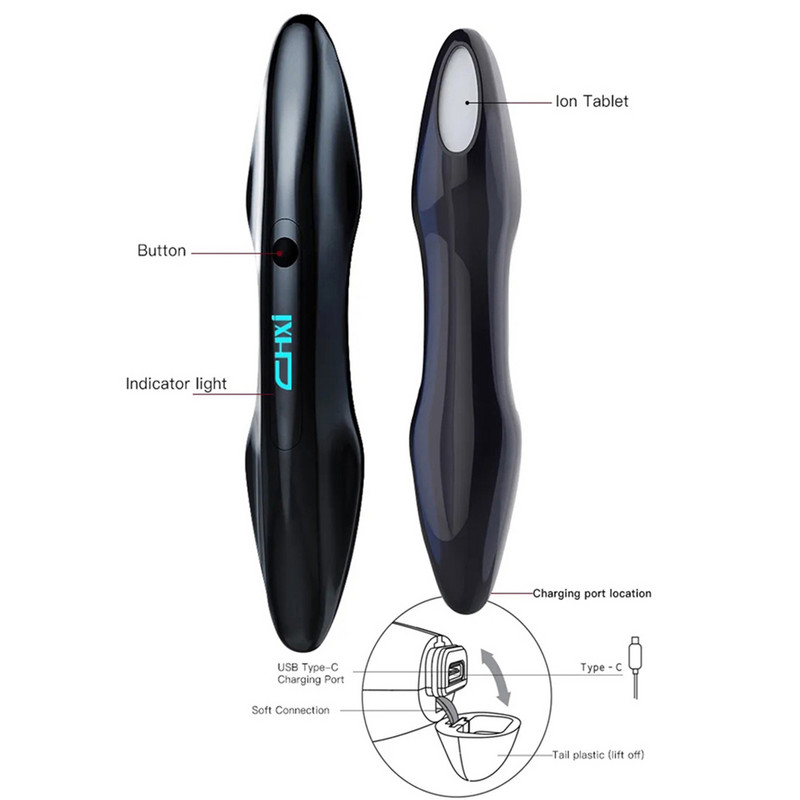 Osoon külma plasmapliiatsiga akne eemaldamine tundlikule nahale kortsudevastane sinine hele sügav akne puhastusvahend, mis kõrvaldab akne kahanevad poorid Ilu