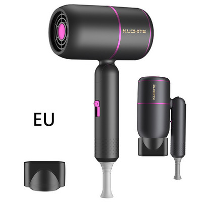 Skladací fén na vlasy NTC s konštantnou reguláciou teploty, negatívnymi iónmi, redukciou hluku v salóne, rýchlym sušením, domácim cestovaním