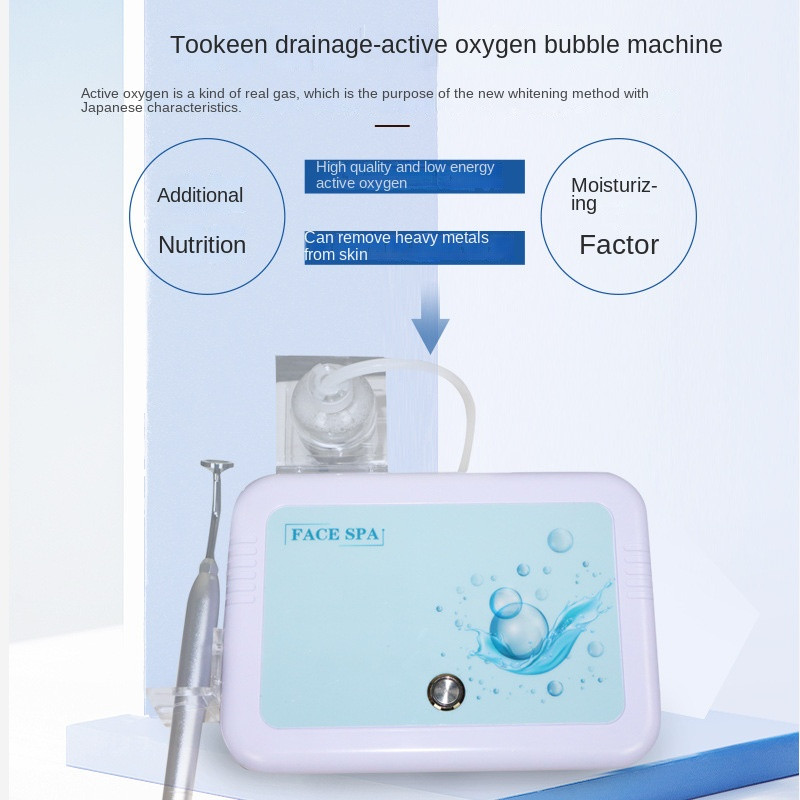 Szépségszalon FACE SPA Oxygen Magic Bubble Instrument Tisztító Atkák Fehérítő Arcfiatalítás Japán Bőrkezelés