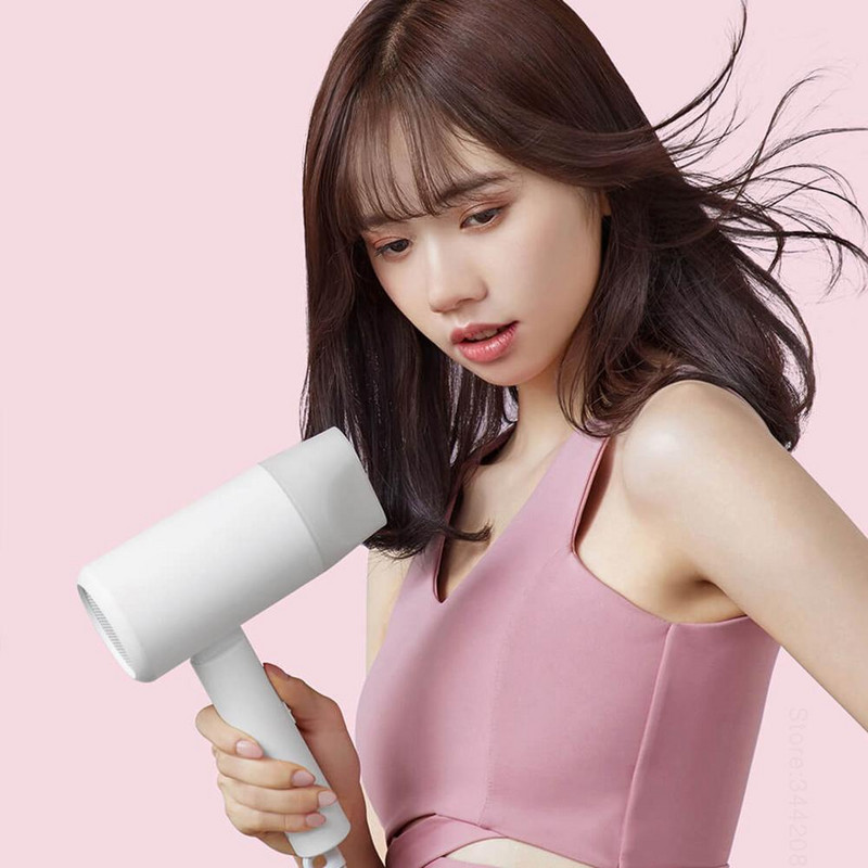 XIAOMI MI JIA Φορητό πιστολάκι μαλλιών ανιόντος H100 Nanoe Water Ion Hair Care Professinal Quick Dry 1600W Travel Πτυσσόμενο πιστολάκι μαλλιών