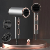 Föön Professionaalne 2200 W kodumasin Blu-Ray negatiivse iooniga suure võimsusega föön Antistaatiline kuuma ja külma salongi föön 220 V