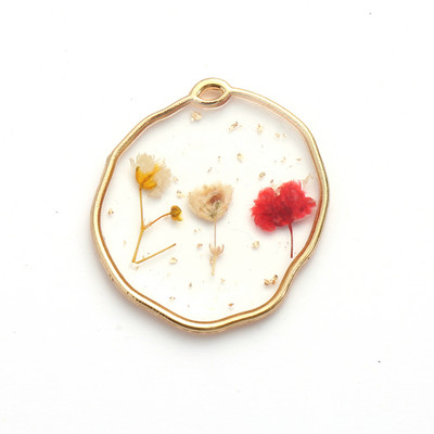 2 tk vesipiiska pressitud looduslik karikakra kuivatatud õie kroonlehtede vaigud nartsisside hibiskiõie lehtede ripats ehete valmistamiseks