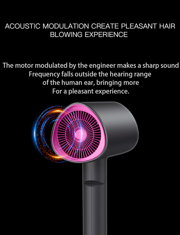 Profesionalno sušilo za kosu 110 V sušilo za kosu Vrući hladni vjetar Kontrola temperature Sušilo za kosu Set besplatna dostava