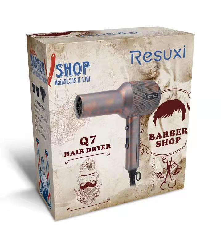 Uus professionaalne föön, tugev võimsusega 2000 W juuksepuhur Salon Beauty 3-ühes föön koos kammiga juuksurisalongi jaoks