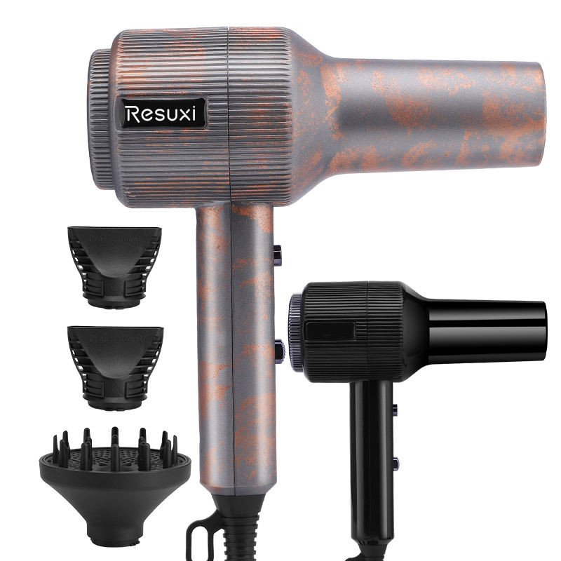 Uus professionaalne föön, tugev võimsusega 2000 W juuksepuhur Salon Beauty 3-ühes föön koos kammiga juuksurisalongi jaoks