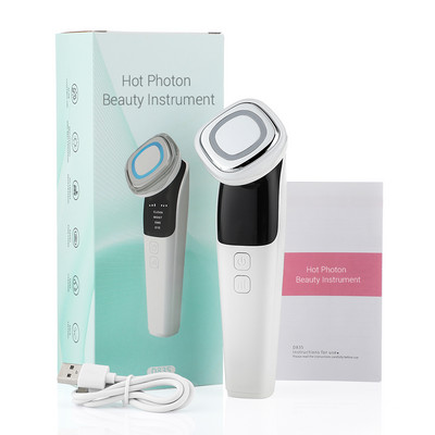 4 u 1 EMS Mikro strujni lifting uređaj Vibracijski LED uređaj za pomlađivanje kože lica Uklanjanje bora Uređaj protiv starenja ljepote lica