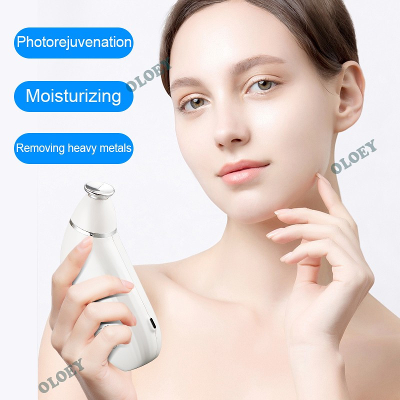 Uus kaasaskantav Magic Oxygen Bubble Machine Näonahahooldus Näopuhastus Sügavpuhastus Ilu valgendavate instrumentide salong Avaleht