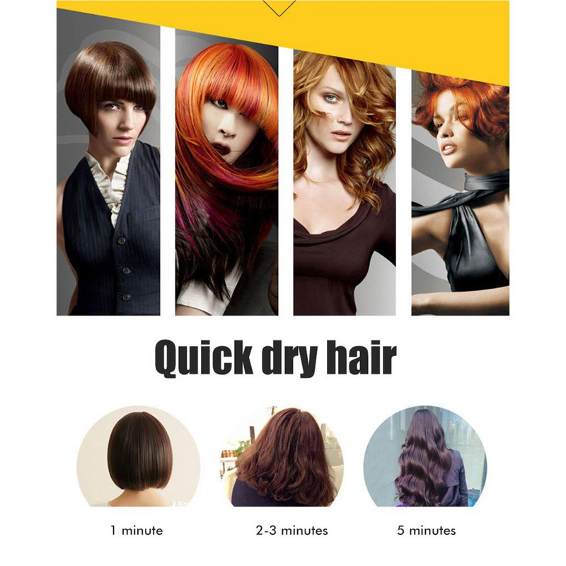 Sušilo za kosu 2400 W Alati za oblikovanje kose Vrući, hladni zrak Prijenosna postavka Zdravstveni pribor Kućni zatvoreni Poklon za odrasle žene