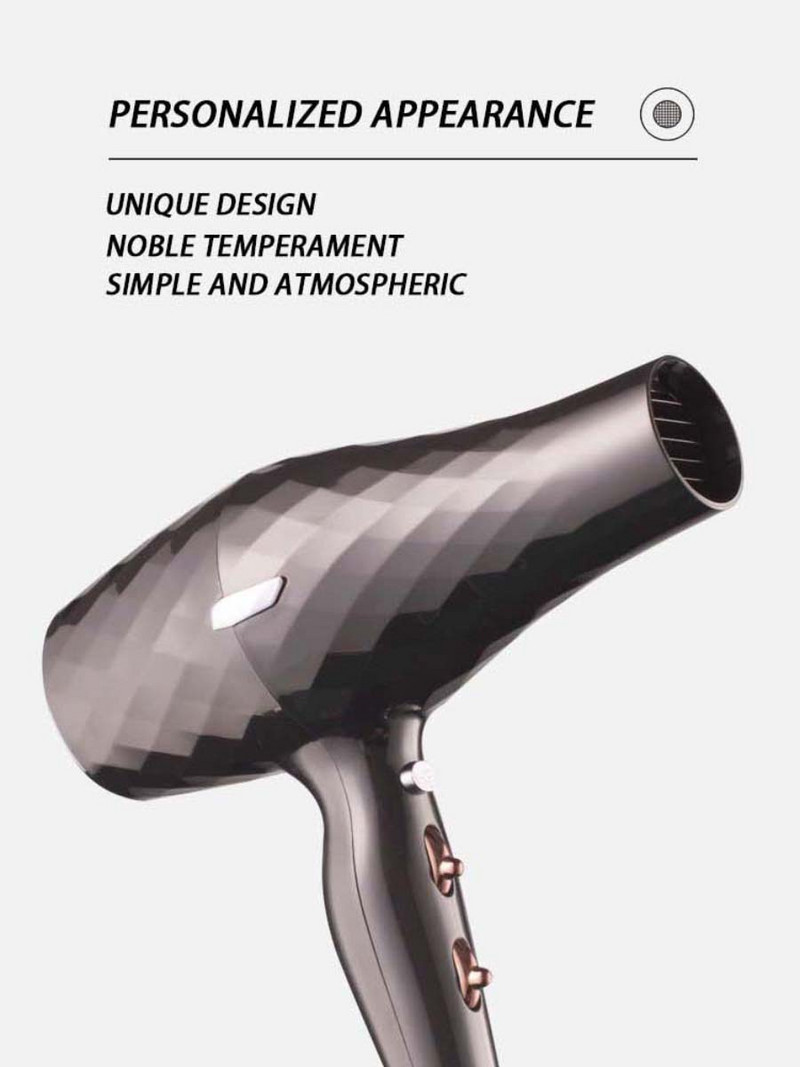 Nešiojamas plaukų džiovintuvas karšto oro profesionalus šukučių šepečių pūstuvas Super Strong Care Products Kirpyklos reikmenys Stiliaus įrankiai