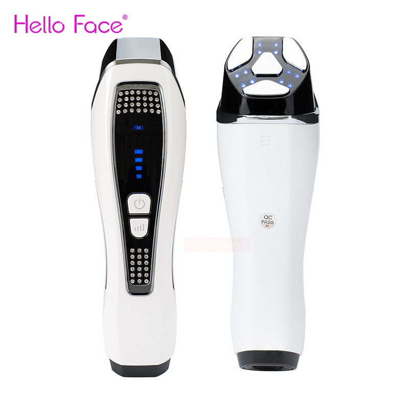 5 u 1 Beauty Device Pulse EMS MFP LED vibracijski masažer Firm Contour Face Lifting and Tighten Restore Elastic Machine Care
