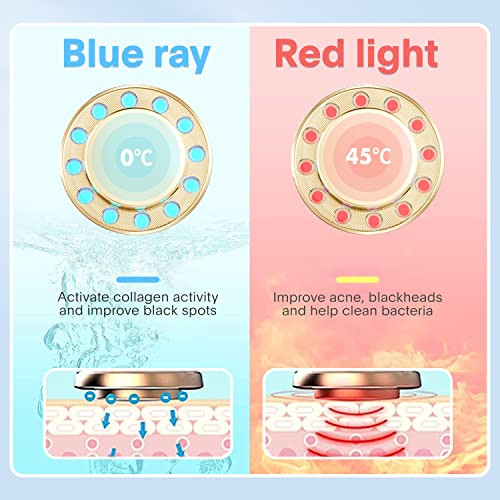 7 u 1 Galvanski aparat za lice Masažer za dubinsko čišćenje Visokofrekventni aparat za zatezanje kože Alati za njegu kože