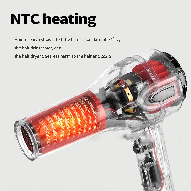 Sušilo za kosu Kućni frizerski salon velike snage Profesionalno sušilo za kosu Vrući i hladan vjetar Sušilo za kosu na konstantnoj temperaturi Njega kose