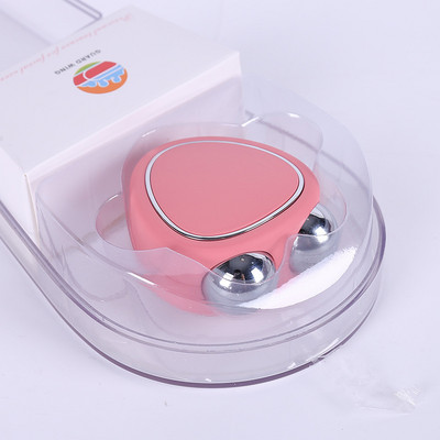 Нов EMS Microcurrent Facial Massager Machine Roller Skin Sighting Rejuvenation Face Wrinkle Remover Beauty Device Tool Tool