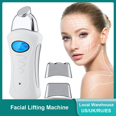 Handheld Galvanic Spa Nu Electroporator Skin Tightening Face Lift Microcurrent Facial Machine Galvanic Current Device Skin Care