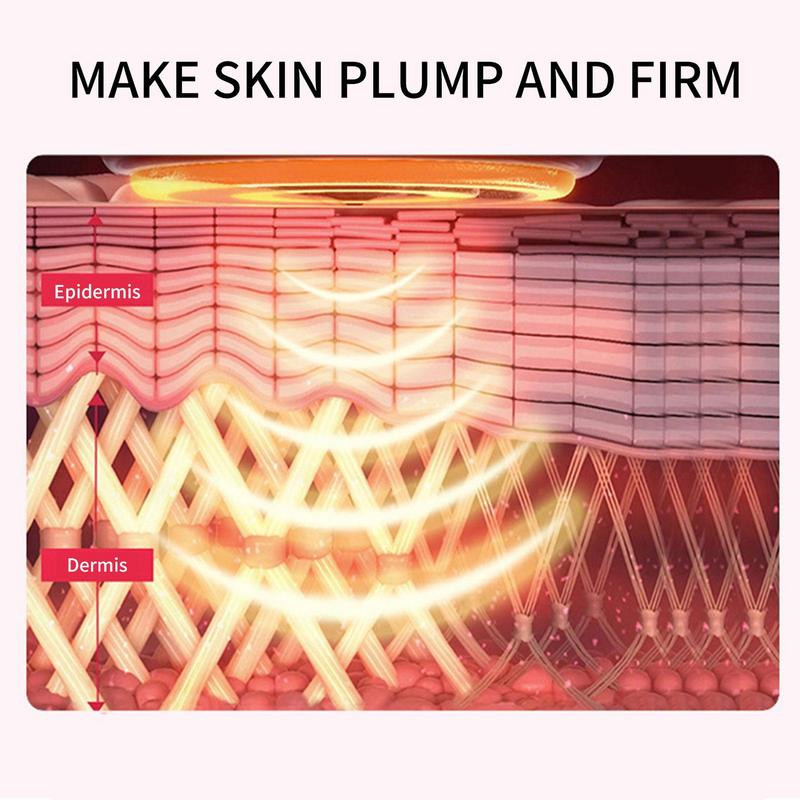 Veido pakėlimo aparatas Mini Red Light Face Lift raukšles mažinantis odą stangrinantis veido masažuoklis Rankinis odos priežiūra Veido tonizavimas