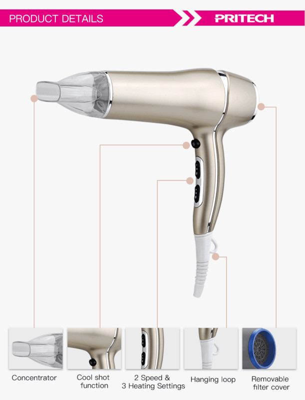 220V EU kištukas karštas šaltas vėjas profesionalus plaukų džiovintuvas plaukų džiovintuvas plaukų džiovintuvas plaukų salonui, skirtas naudoti buityje