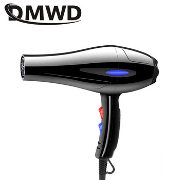 DMWD ζεστός και κρύος άνεμος πιστολάκι μαλλιών AC κινητήρας Ηλεκτρικός ανεμιστήρας Επαγγελματικός κομμωτής Κουρεία Εργαλεία styling EU