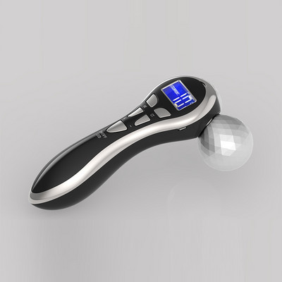 4D mikrosrovių veido masažuoklis, USB įkraunamas veido patempimas grožio voleliu kūno masažas, skirtas senėjimo raukšlėms Veido plonas