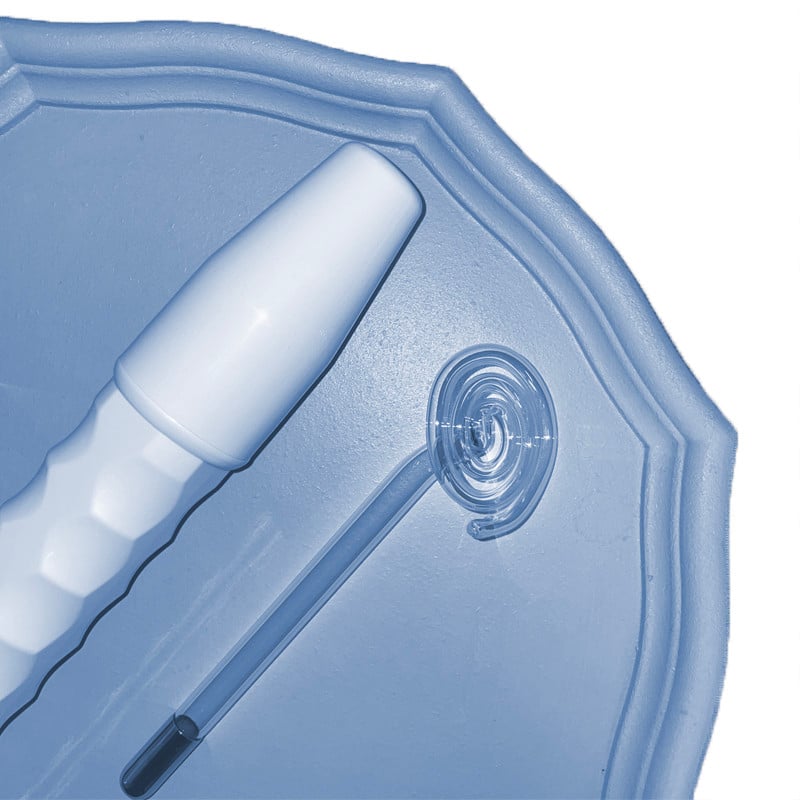 Spiralinis elektrodas HF Pakeiskite stiklinį vamzdelį argono violetinės spinduliuotės neoninis aukšto dažnio veido aparatas spuogų odos priežiūra veido masažas