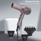 Föön Tööriistad 2000 W majapidamises kasutatav juuksepuhuri hari kuum külm tuul 3 kiirust reguleeritav fööni hajuti kaasaskantav juuste kujundamine