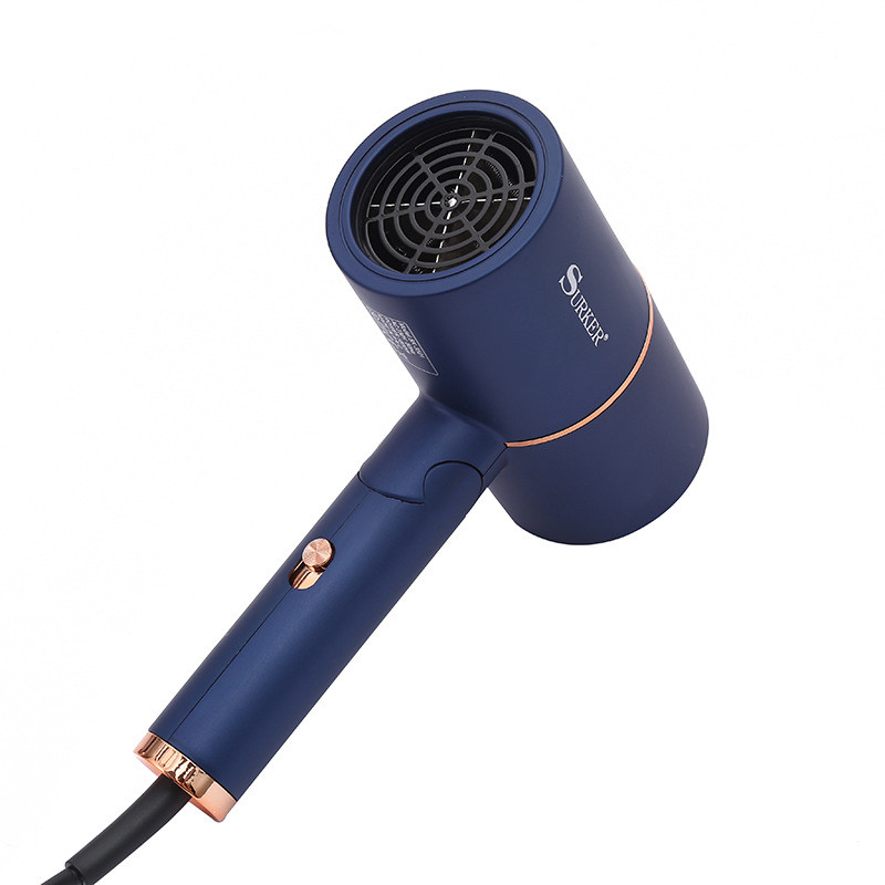 Plaukų džiovintuvas Profesionalus plaukų suktukas salono džiovintuvas karštas šaltas vėjas mėlynas šviesus neigiamas jonų pūtiklis elektrinis plaukų džiovintuvas šepečio šukos