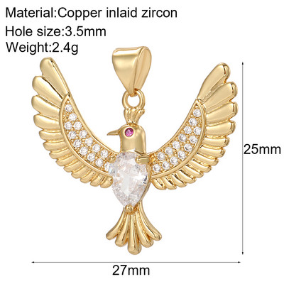 Armsad südamelindude krambid ehete valmistamise tarvikute jaoks Pave Roheline Punane Sinine Tsirkoon Kullavärvi Dijes Kaelakee Kõrvarõngad Käevõru