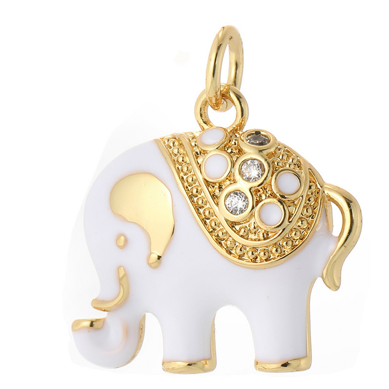 Charmuri cu șarpe de albină de culoare aurie pentru fabricarea de consumabile Animale leneșuri Breloc pentru cercei, colier, zirconiu CZ