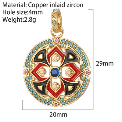 Heart Love Charms για κοσμήματα Προμήθειες κατασκευής Star Evil Blue Eye Χρυσό επιμεταλλωμένο CZ Diy Σκουλαρίκια Μενταγιόν Γούρια για κοσμήματα