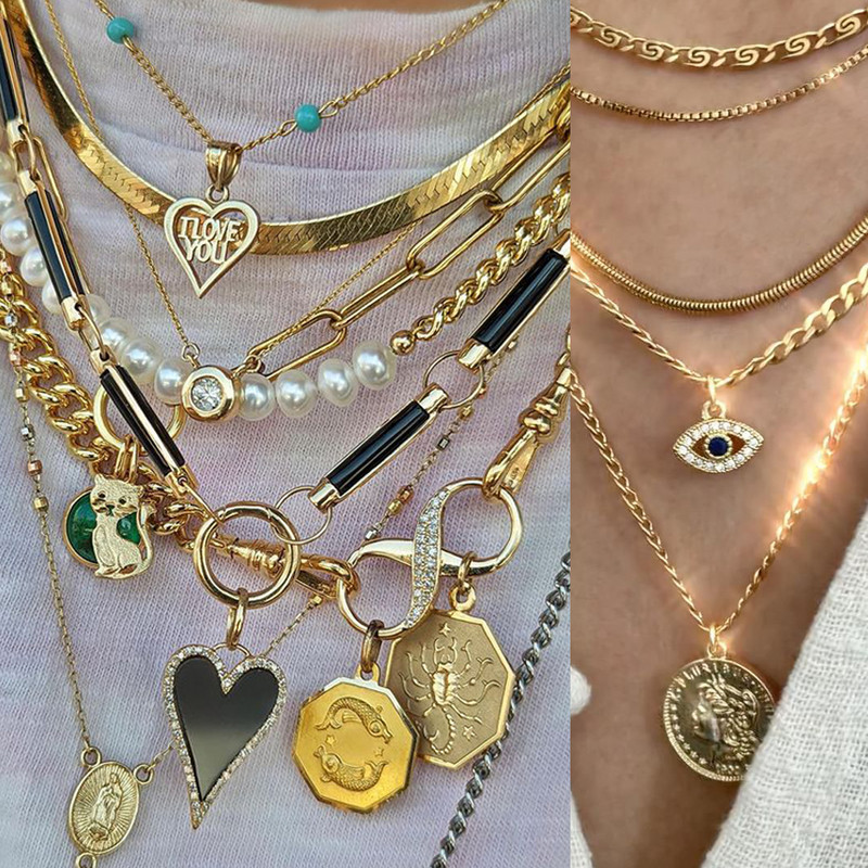 Sirds mīlestības piekariņi juvelierizstrādājumu izgatavošanas piederumiem Zvaigzne Evil Blue Eye Zelta krāsas pārklājums CZ Diy Auskaru Kuloni Piekariņi rotaslietām