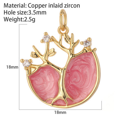 Oslikani emajlom Mjesec Zvijezda Privjesci za izradu nakita Privjesak zlatne boje Diy Naušnice Narukvica Ogrlica Privjesci Dodaci