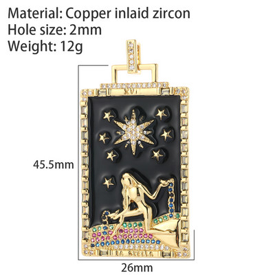 Oslikani emajlom Mjesec Zvijezda Privjesci za izradu nakita Privjesak zlatne boje Diy Naušnice Narukvica Ogrlica Privjesci Dodaci