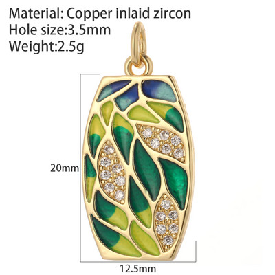 Oslikani emajlom Mjesec Zvijezda Privjesci za izradu nakita Privjesak zlatne boje Diy Naušnice Narukvica Ogrlica Privjesci Dodaci